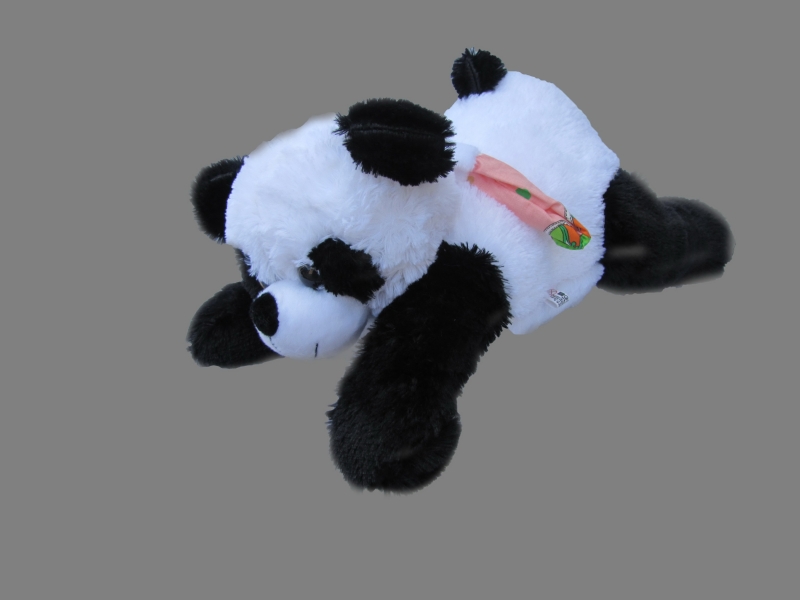 Панда с шарфом лежачая